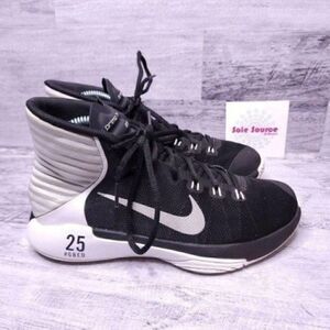 Nike Prime Hype Basketball Sneaker 25 GBED Black White Women's sz 6.5